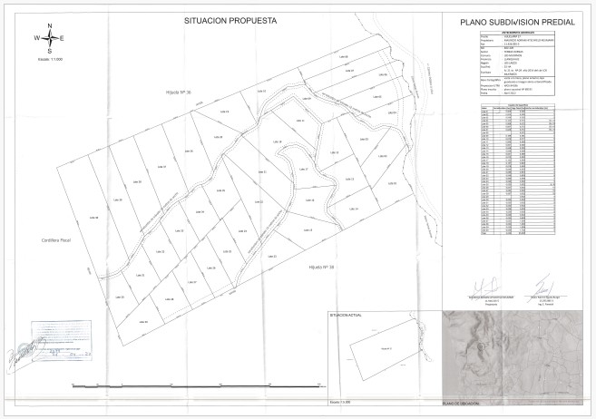 chucao 1 gps parcelas